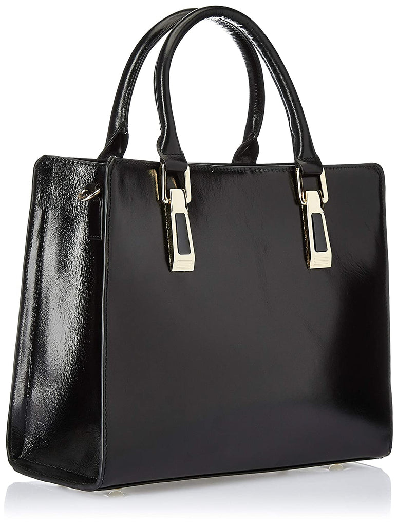 Elegant Top Grain Italian Leather Ladies Handbag/Satchel Bag Cathy London 