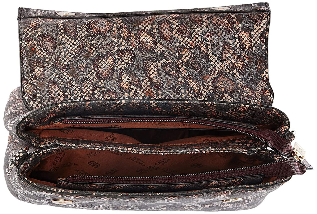 Elegant Top Grain Italian Leather Ladies Handbag/Sling Bag Cathy London 