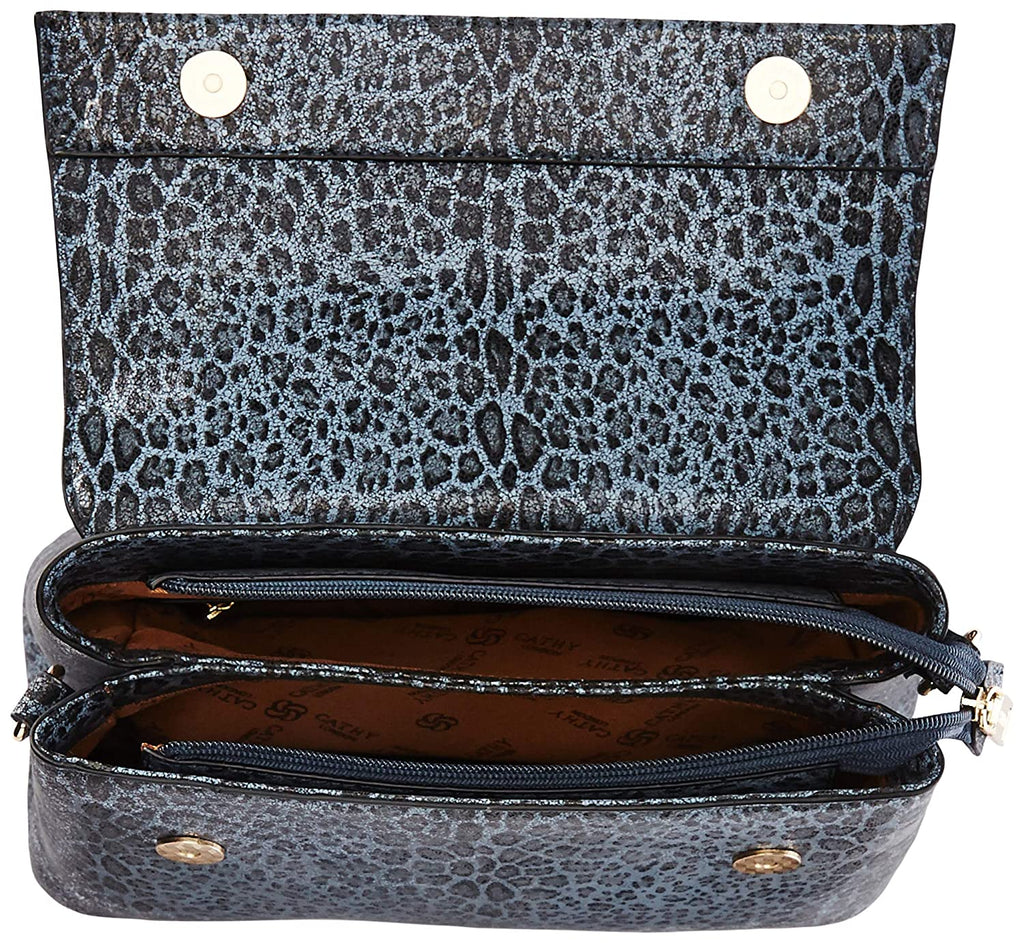 Elegant Top Grain Italian Leather Ladies Handbag/Sling Bag Cathy London 
