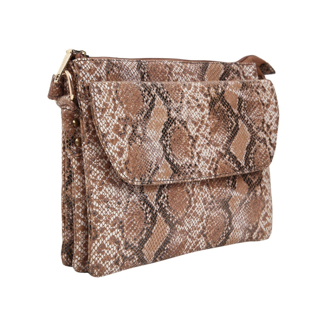 Elegant Top Grain Italian Leather Ladies Sling Bag/Cross Body Cathy London 