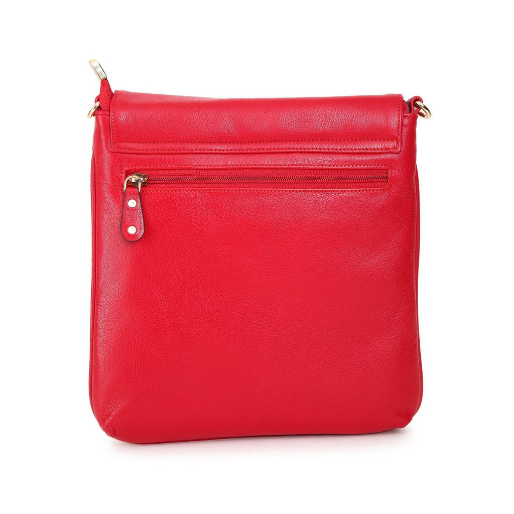 Elegant Top Grain Italian Leather Ladies Sling Bag/Cross Body Cathy London 