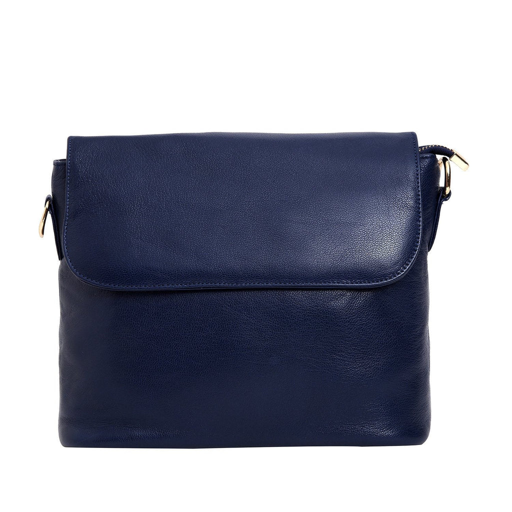 Elegant Top Grain Italian Leather Ladies Sling Bag/Cross Body Cathy London 