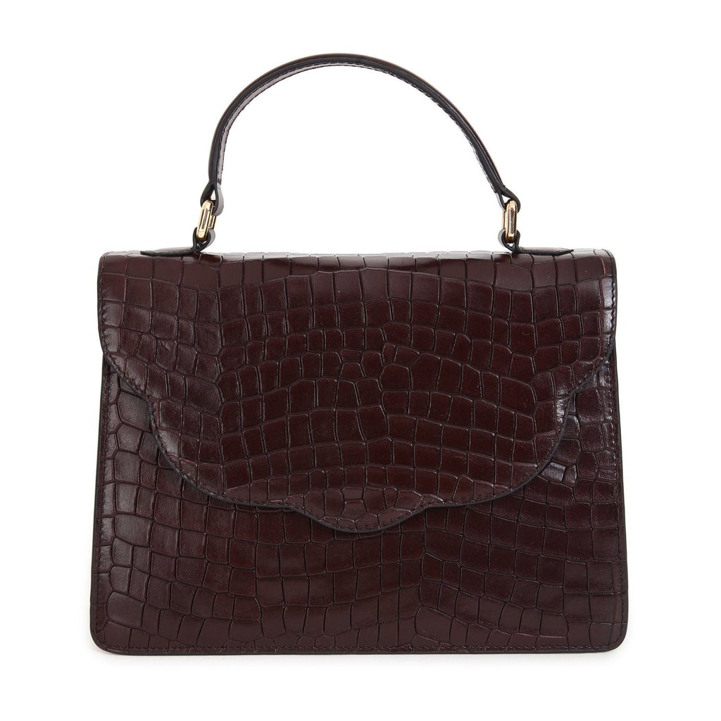 Elegant Top Grain Italian Leather Ladies Sling Bag/Cross Body Cathy London 