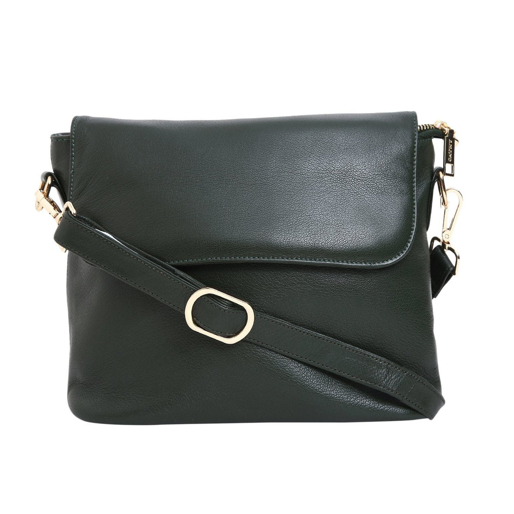 Elegant Top Grain Italian Leather Ladies Sling Bag/Cross Body Cathy London 
