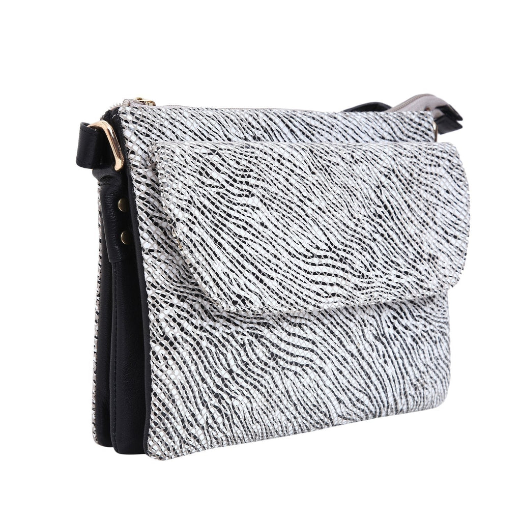 Elegant Top Grain Italian Leather Ladies Sling Bag/Cross Body Cathy London 