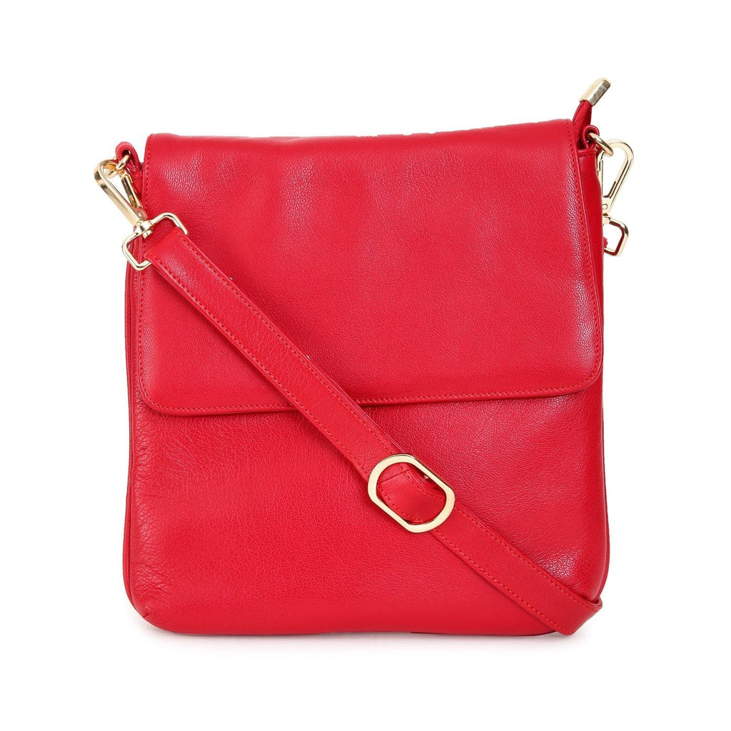 Elegant Top Grain Italian Leather Ladies Sling Bag/Cross Body Cathy London 