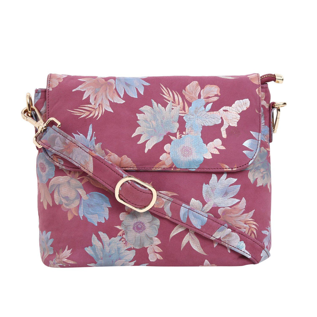 Elegant Top Grain Italian Leather Ladies Sling Bag/Cross Body Cathy London 