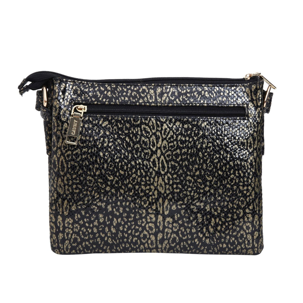 Elegant Top Grain Italian Leather Ladies Sling Bag/Cross Body Cathy London 