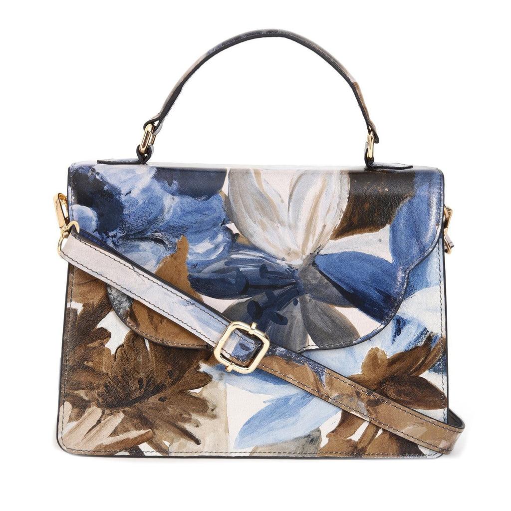 Elegant Top Grain Italian Leather Ladies Sling Bag/Cross Body Cathy London 