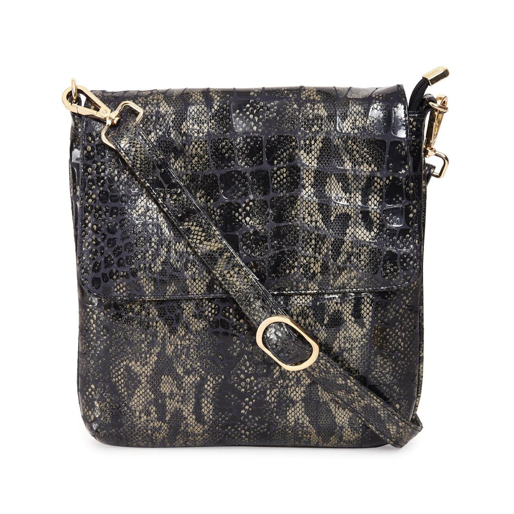Elegant Top Grain Italian Leather Ladies Sling Bag/Cross Body Cathy London 
