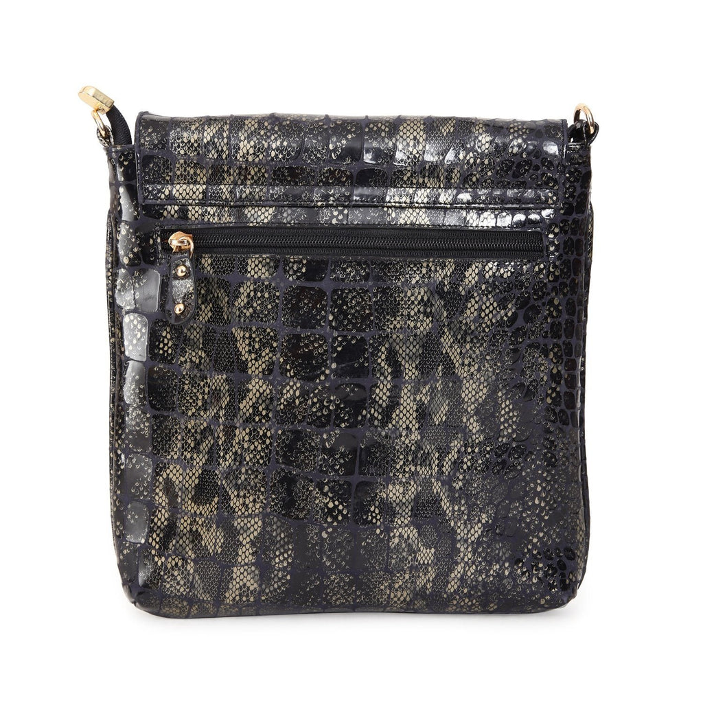 Elegant Top Grain Italian Leather Ladies Sling Bag/Cross Body Cathy London 