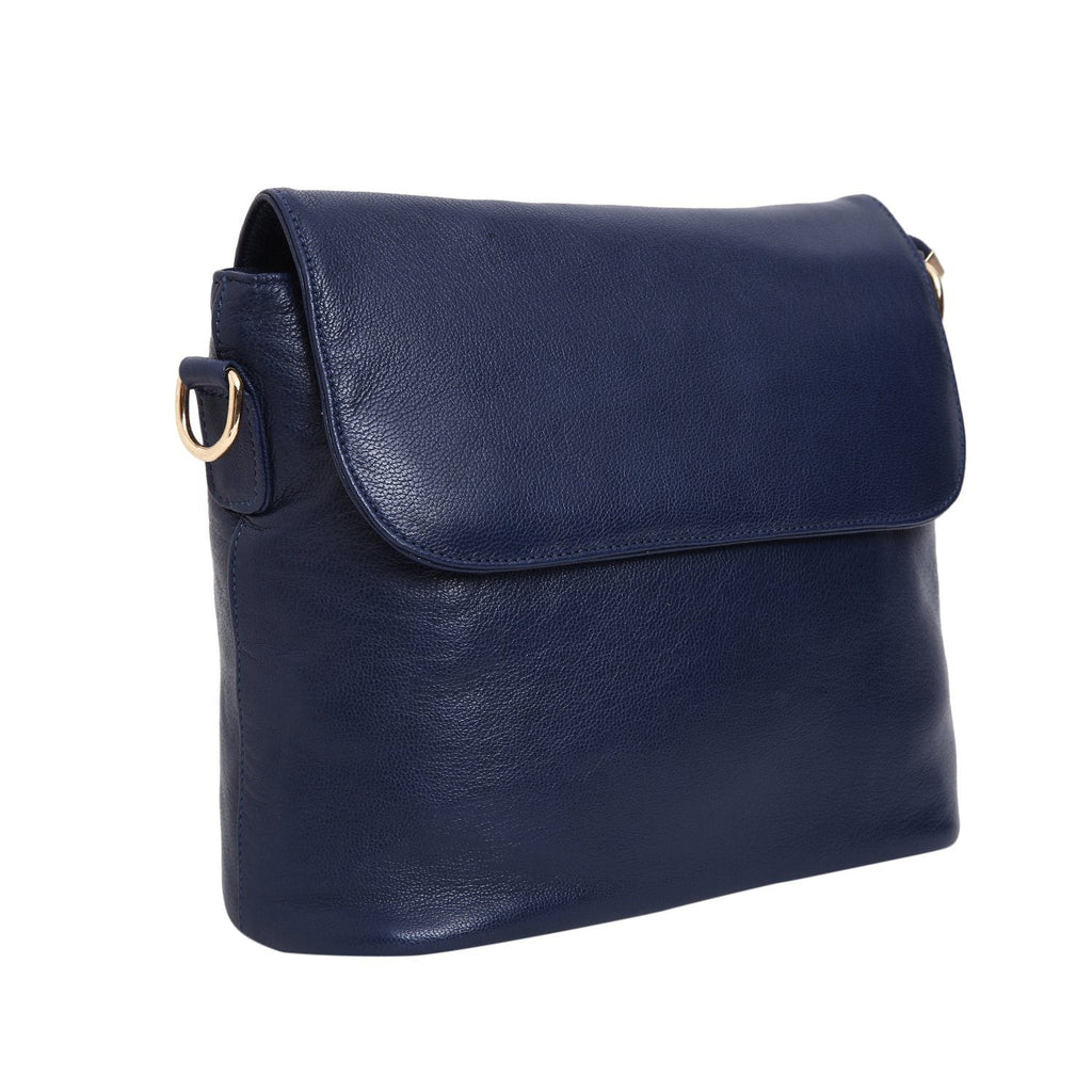 Elegant Top Grain Italian Leather Ladies Sling Bag/Cross Body Cathy London 