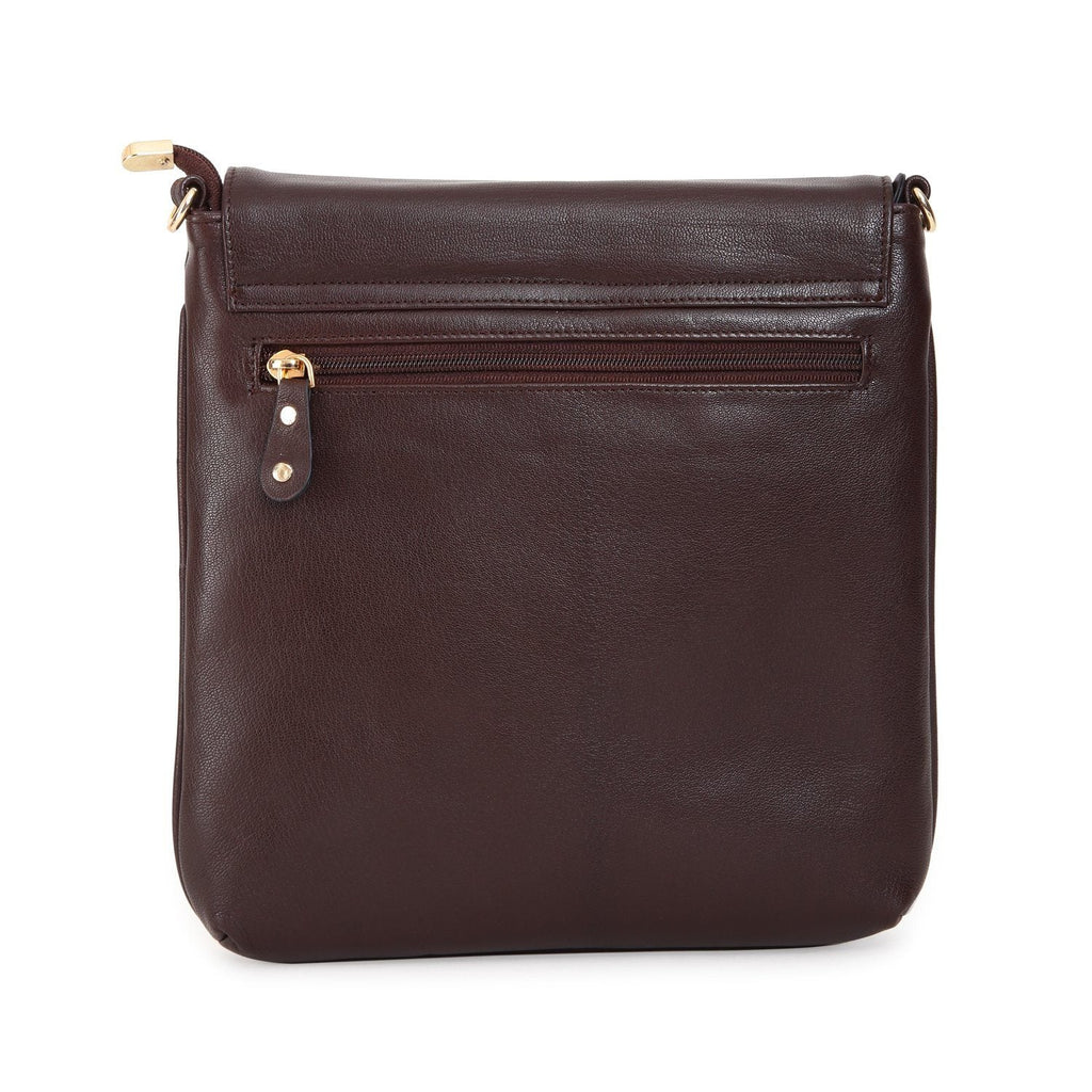 Elegant Top Grain Italian Leather Ladies Sling Bag/Cross Body Cathy London 
