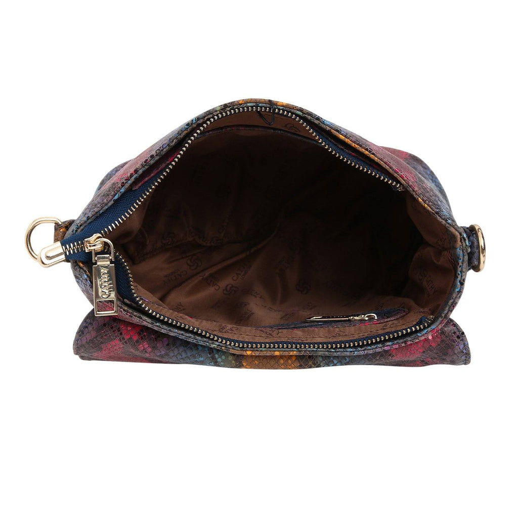 Elegant Top Grain Italian Leather Ladies Sling Bag/Cross Body Cathy London 