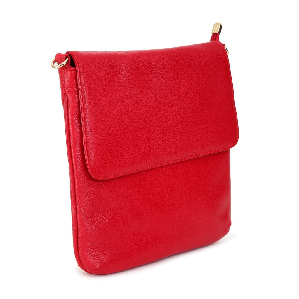 Elegant Top Grain Italian Leather Ladies Sling Bag/Cross Body Cathy London 