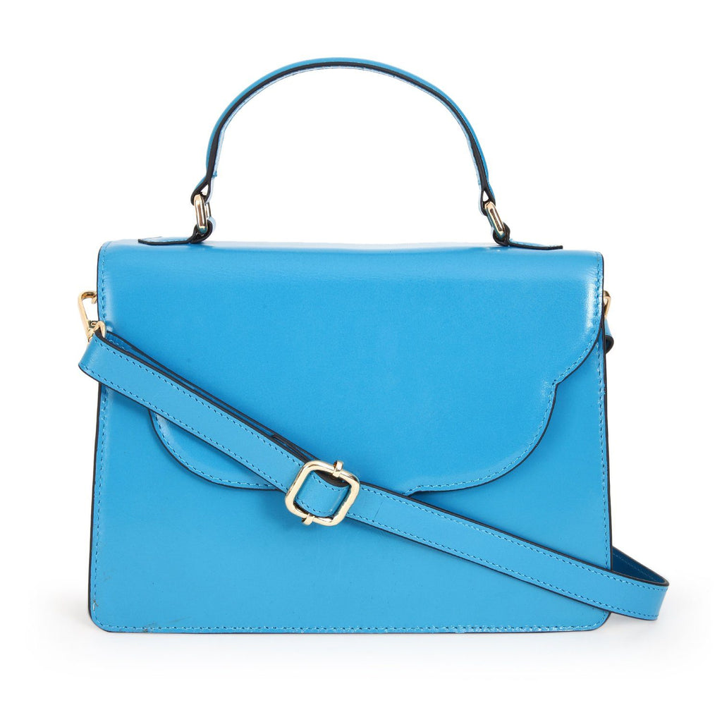 Elegant Top Grain Italian Leather Ladies Sling Bag/Cross Body Cathy London 