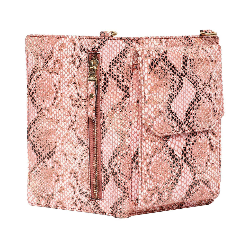 Elegant Top Grain Italian Leather Ladies Sling Bag/Cross Body Phone Bag for Women Cathy London 