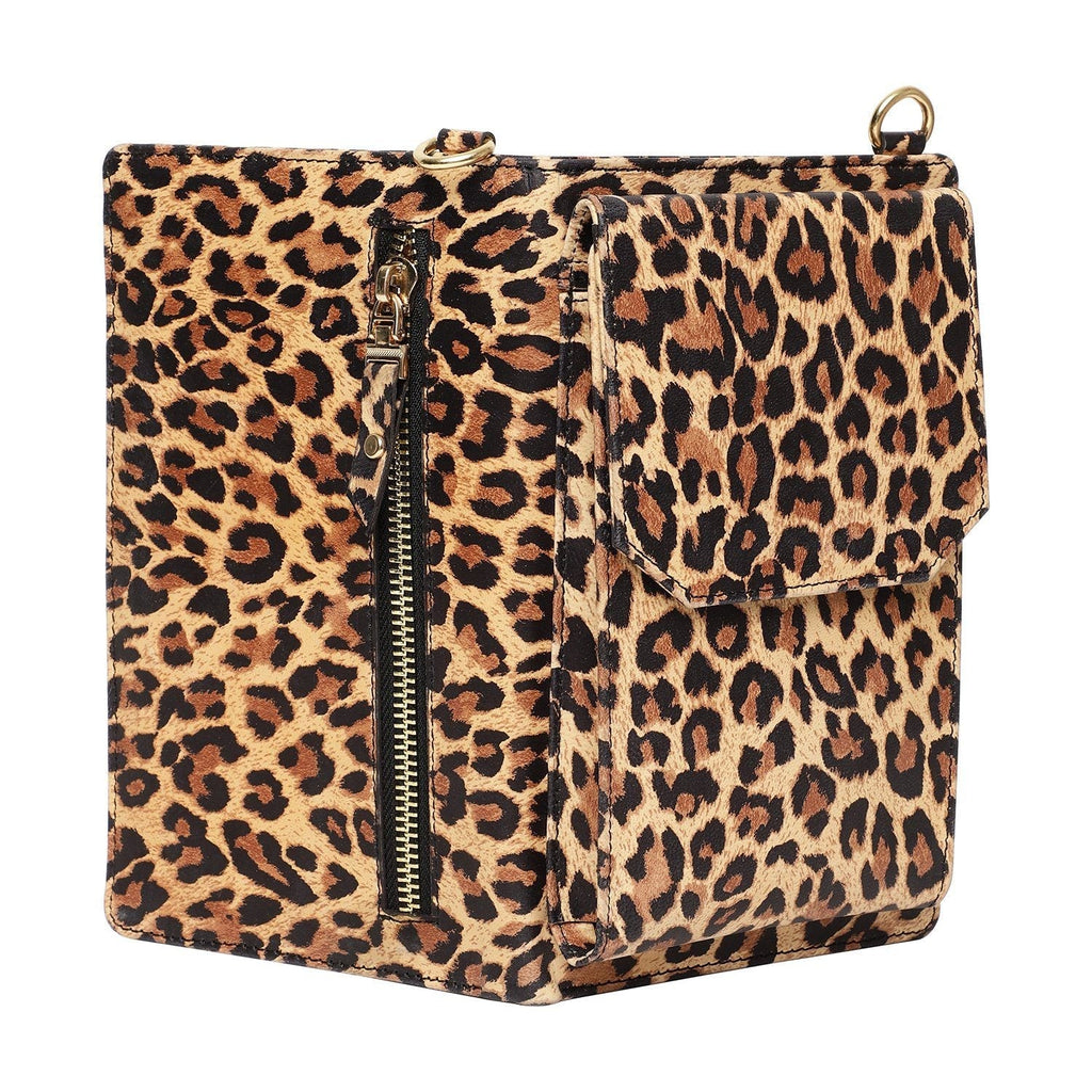 Elegant Top Grain Italian Leather Ladies Sling Bag/Cross Body Phone Bag for Women Cathy London 