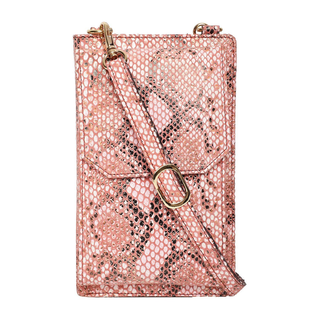 Elegant Top Grain Italian Leather Ladies Sling Bag/Cross Body Phone Bag for Women Cathy London 