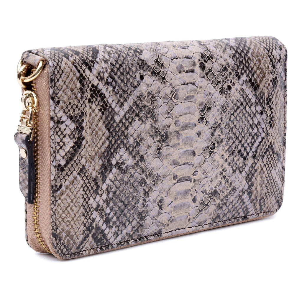 Elegant Top Grain Italian Leather Ladies Wallet Cathy London 