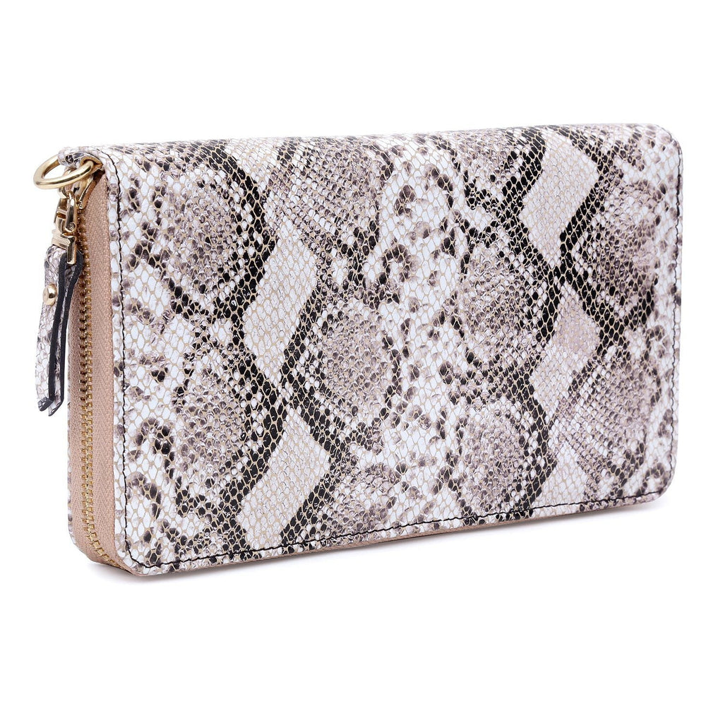 Elegant Top Grain Italian Leather Ladies Wallet Cathy London 