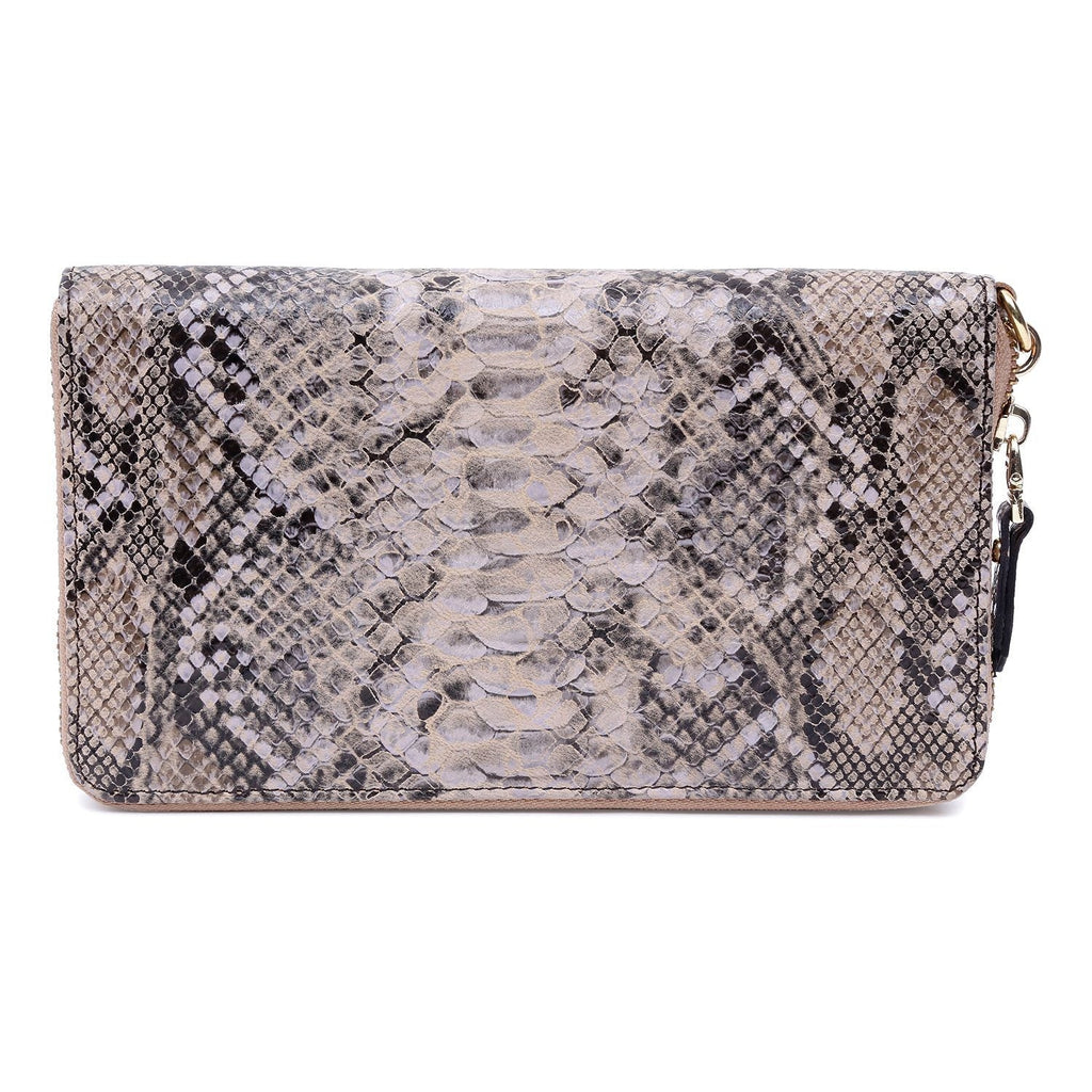 Elegant Top Grain Italian Leather Ladies Wallet Cathy London 