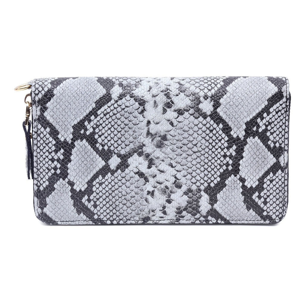 Elegant Top Grain Italian Leather Ladies Wallet Cathy London 