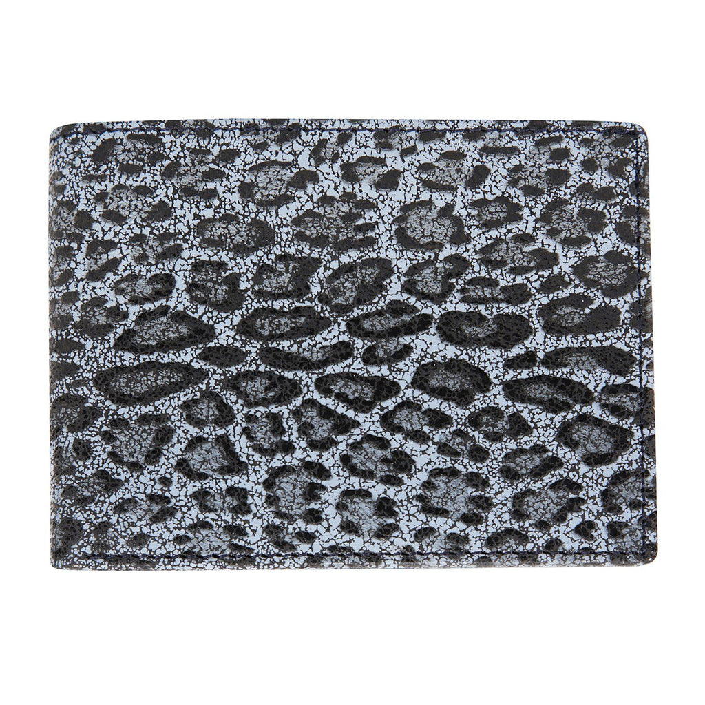 Grey Colour Bi-Fold Italian Leather Slim Wallet ( 8 Card Slot + 2 ID Slot + 2 Hidden Compartment + Cash Compartment) Cathy London 