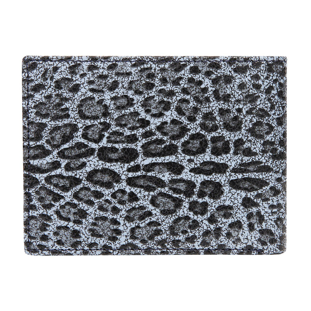 Grey Colour Bi-Fold Italian Leather Slim Wallet ( 8 Card Slot + 2 ID Slot + 2 Hidden Compartment + Cash Compartment) Cathy London 